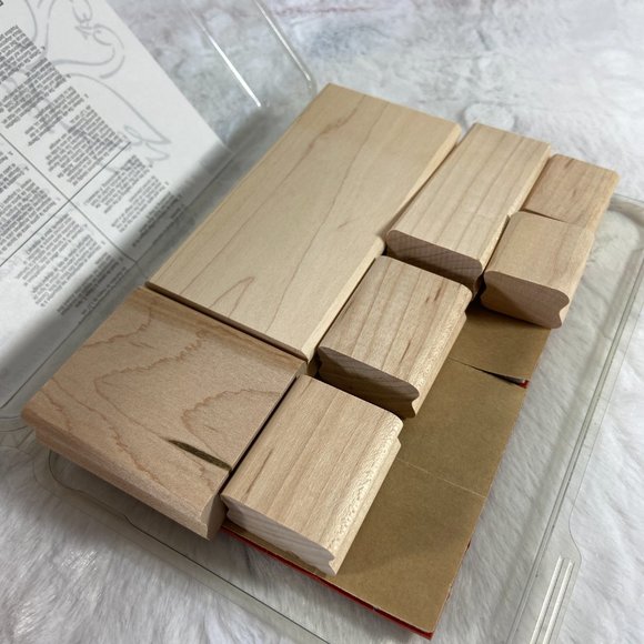 Stampin' Up! - A LIFETIME OF LOVE - Rubber Stamps Set of 7 - NEW (unmounted) - Picture 5 of 6